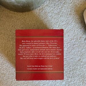 Betty Boop Red Collectible Box
